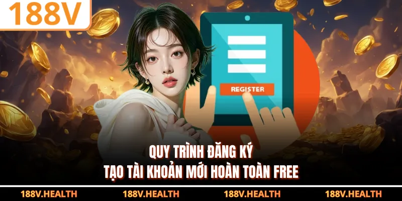Quy  trình đăng ký, tạo tài khoản mới hoàn toàn free